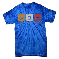 Periodic Table Elets Neurodiversity Autism Awareness Gift Tie-Dye T-Shirt