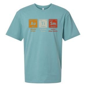 Periodic Table Elets Neurodiversity Autism Awareness Gift Sueded Cloud Jersey T-Shirt