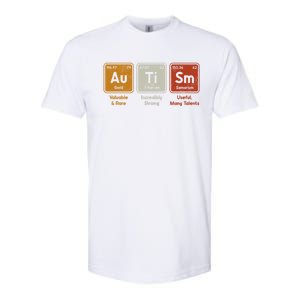 Periodic Table Elets Neurodiversity Autism Awareness Gift Softstyle CVC T-Shirt