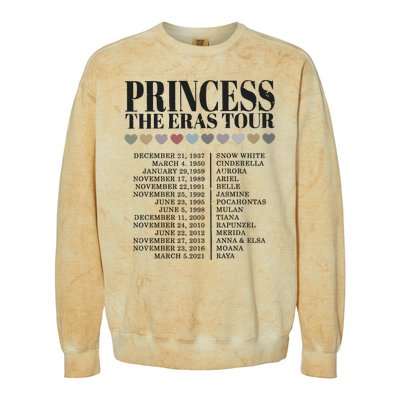 Princess The Eras Colorblast Crewneck Sweatshirt