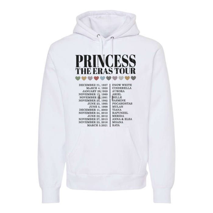 Princess The Eras Premium Hoodie