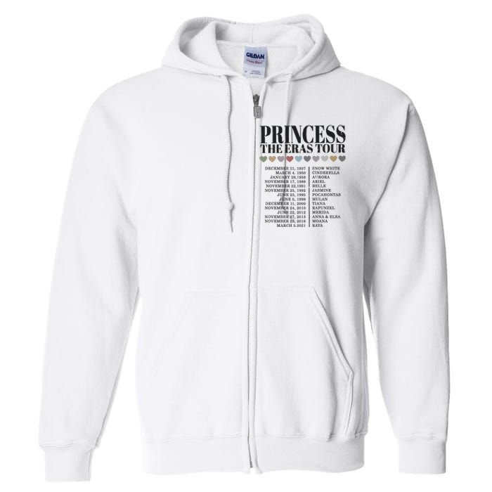 Princess The Eras Full Zip Hoodie