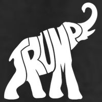 Pro Trump Elephant 7 Panel Mesh Trucker Snapback Hat