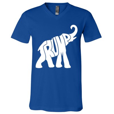 Pro Trump Elephant V-Neck T-Shirt