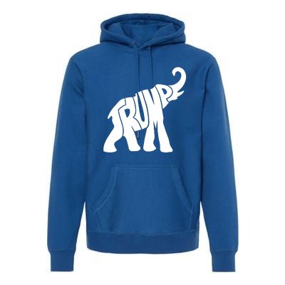 Pro Trump Elephant Premium Hoodie