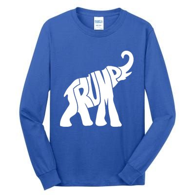 Pro Trump Elephant Tall Long Sleeve T-Shirt