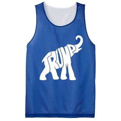 Pro Trump Elephant Mesh Reversible Basketball Jersey Tank