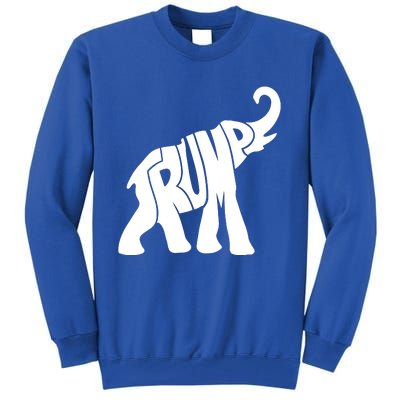 Pro Trump Elephant Tall Sweatshirt