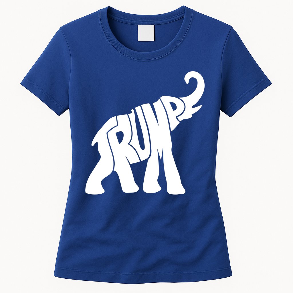 Pro Trump Elephant Womens T-Shirt