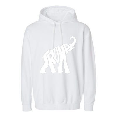 Pro Trump Elephant Garment-Dyed Fleece Hoodie