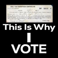 Poll Tax Exemption Certificate This Is Why I Vote Performance Shirt