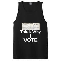 Poll Tax Exemption Certificate This Is Why I Vote PosiCharge Competitor Tank