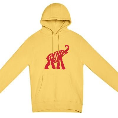 Pro Trump Elephant Trump 2024 Ultra Maga 2 Premium Pullover Hoodie