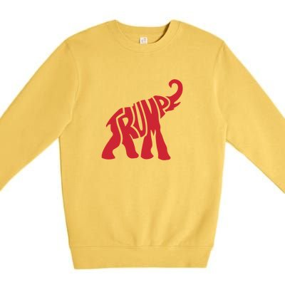 Pro Trump Elephant Trump 2024 Ultra Maga 2 Premium Crewneck Sweatshirt