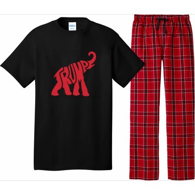 Pro Trump Elephant Trump 2024 Ultra Maga 2 Pajama Set