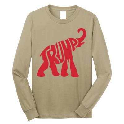 Pro Trump Elephant Trump 2024 Ultra Maga 2 Long Sleeve Shirt