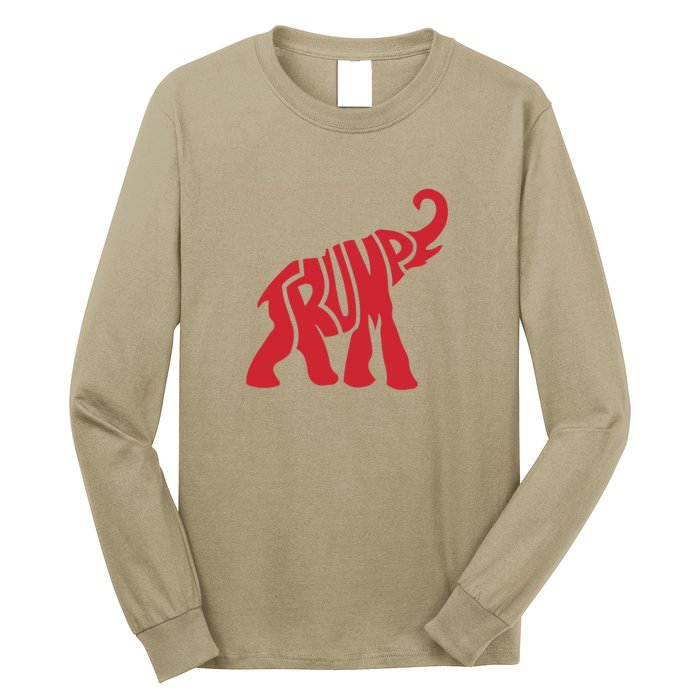 Pro Trump Elephant Trump 2024 Ultra Maga 2 Long Sleeve Shirt