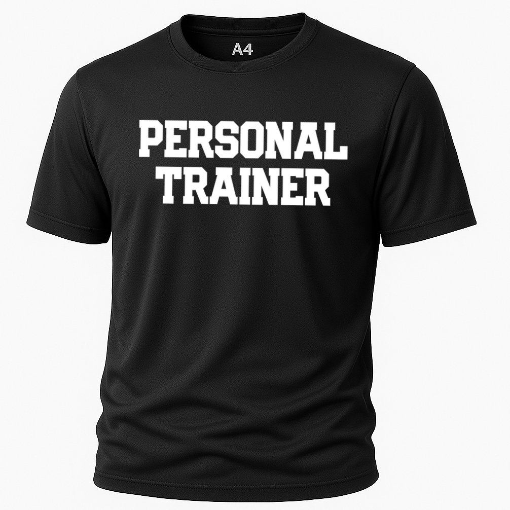 Personal Trainer Fitness Instructor Gym Training Gift Cool Gift Cooling Performance Crew T-Shirt