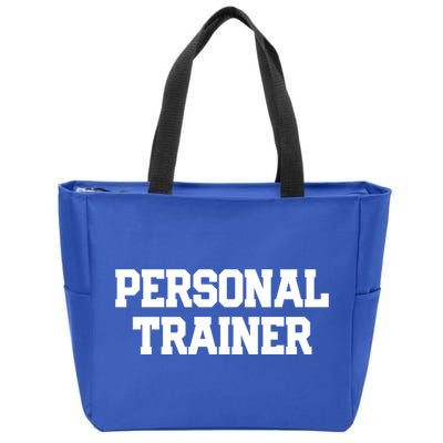 Personal Trainer Fitness Instructor Gym Training Gift Cool Gift Zip Tote Bag