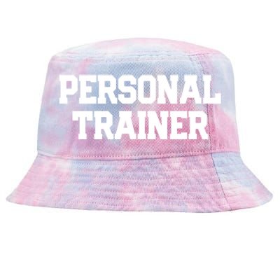 Personal Trainer Fitness Instructor Gym Training Gift Cool Gift Tie-Dyed Bucket Hat