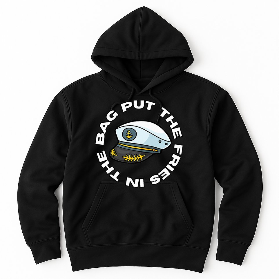 Put The Fries In The Bag Wots Josh Block Hoodie