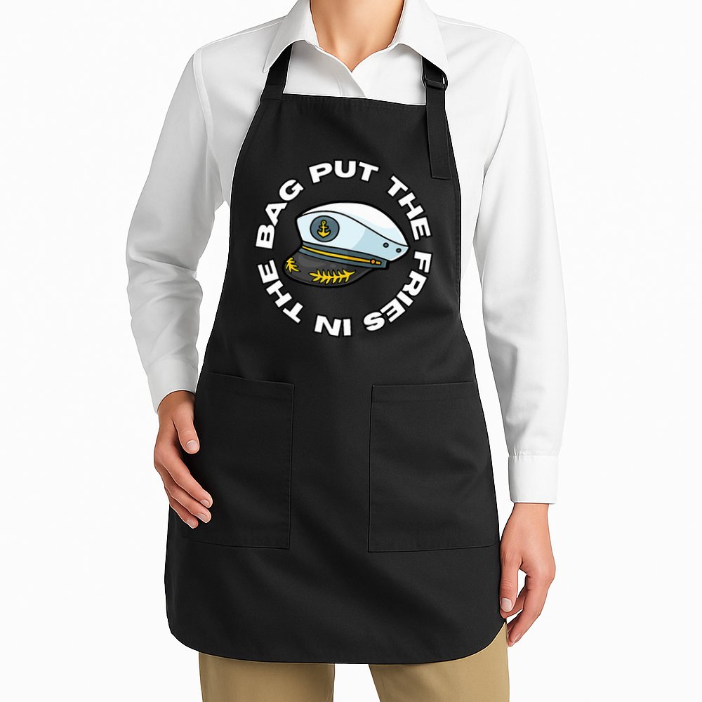 Put The Fries In The Bag Wots Josh Block Apron