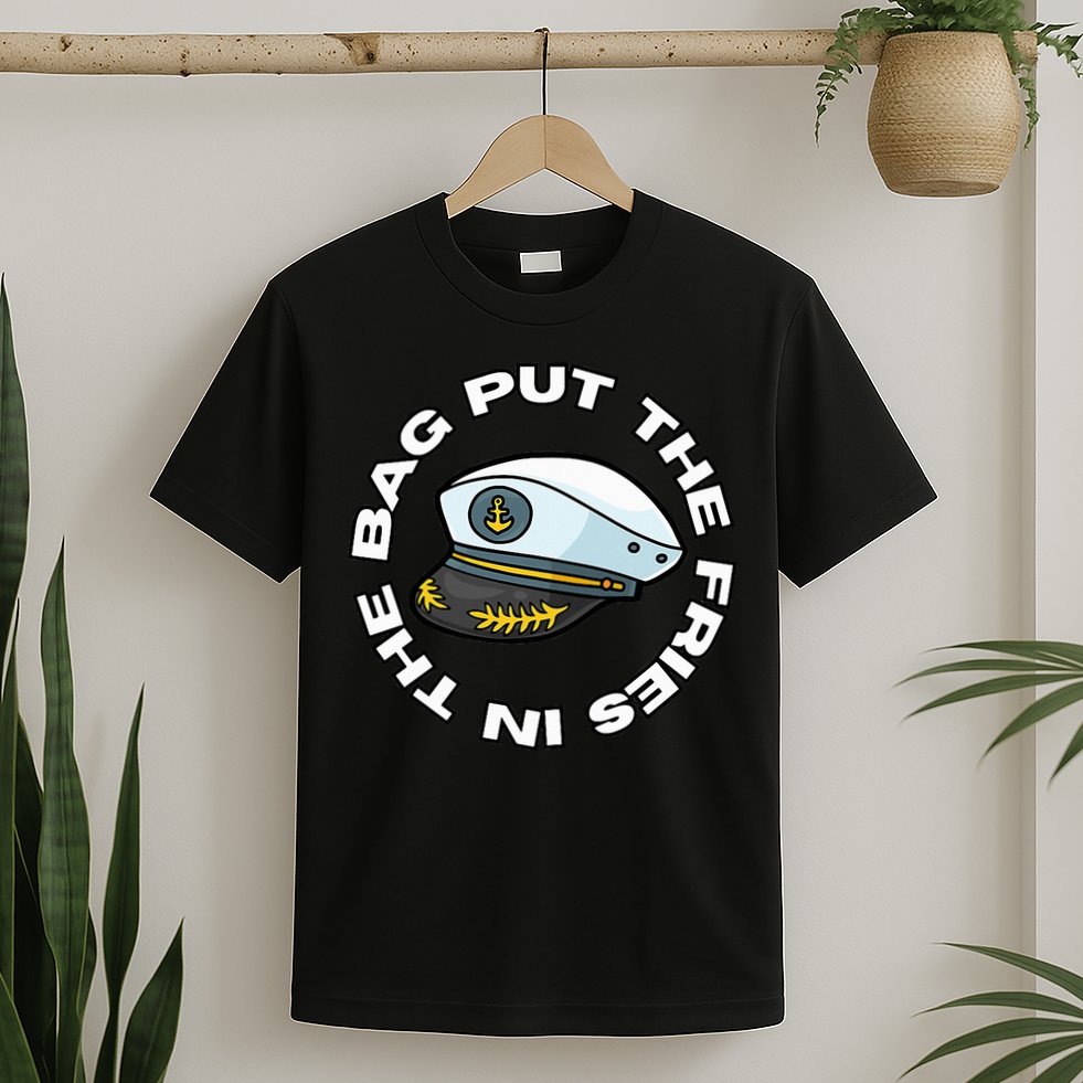 Put The Fries In The Bag Wots Josh Block T-Shirt