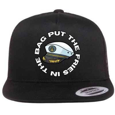 Put The Fries In The Bag Wots Josh Block Flat Bill Trucker Hat