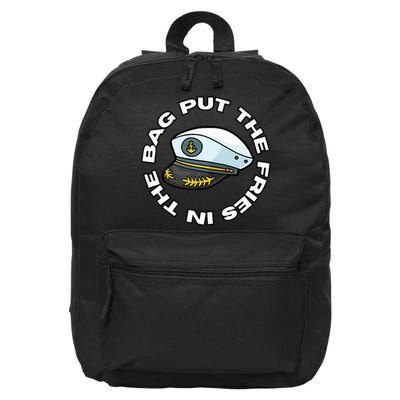 Put The Fries In The Bag Wots Josh Block 16 in Basic Backpack