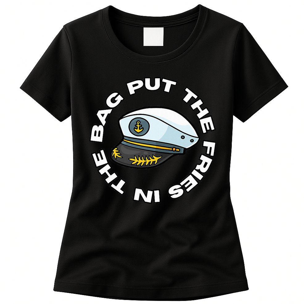 Put The Fries In The Bag Wots Josh Block Womens T-Shirt