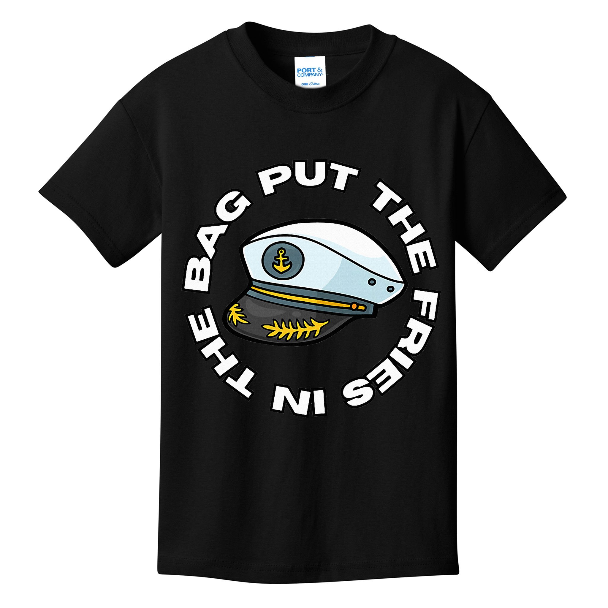 Put The Fries In The Bag Wots Josh Block Kids T-Shirt