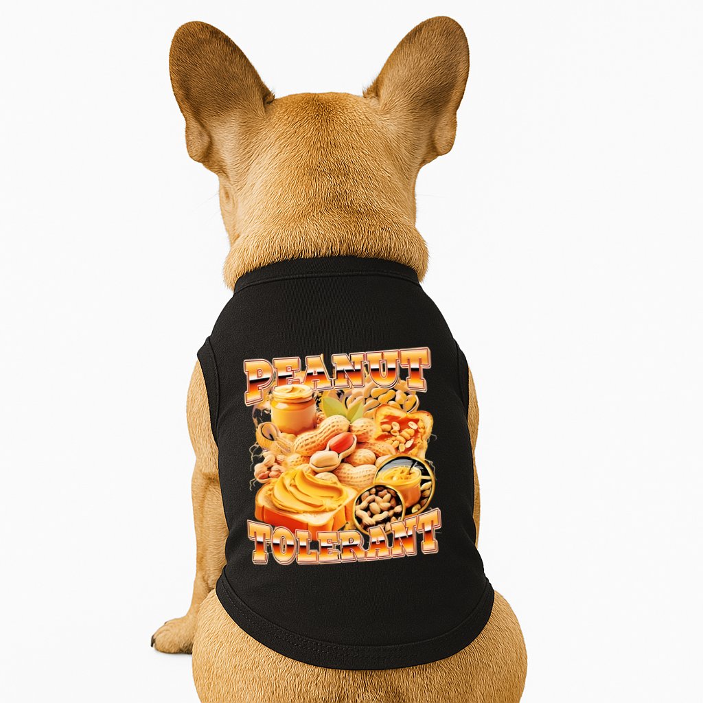 Peanut Tolerant Funny Doggie Tank
