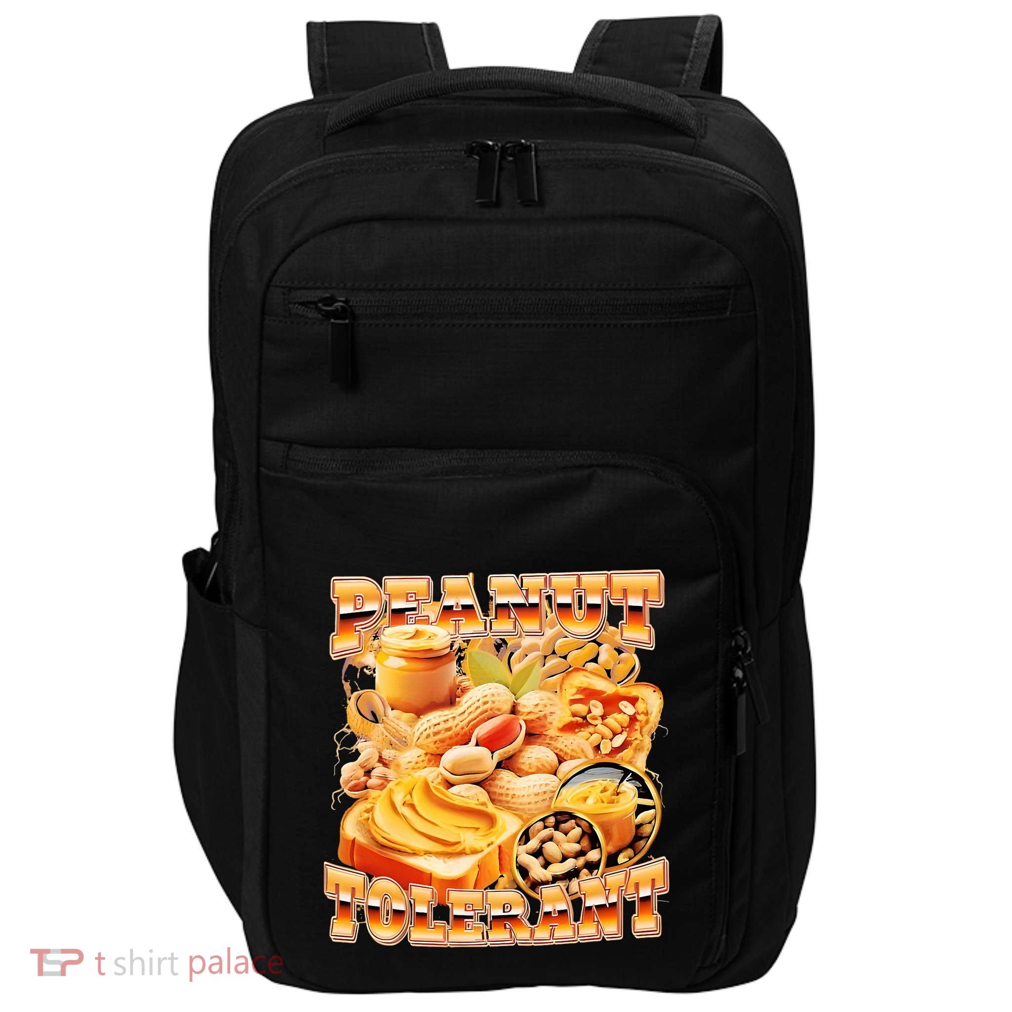 Peanut Tolerant Funny Impact Tech Backpack