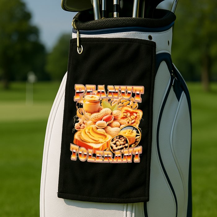 Peanut Tolerant Funny Golf Towel
