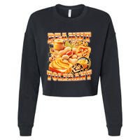 Peanut Tolerant Funny Cropped Pullover Crew