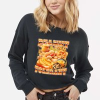 Peanut Tolerant Funny Cropped Pullover Crew