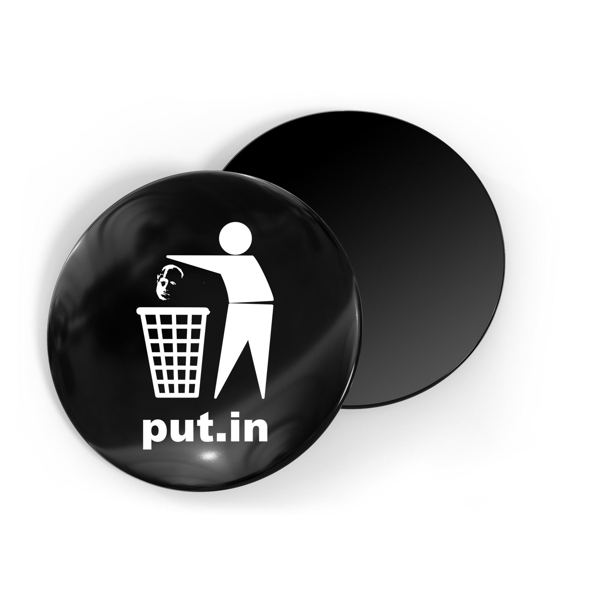 Putin Trash Funny Magnet