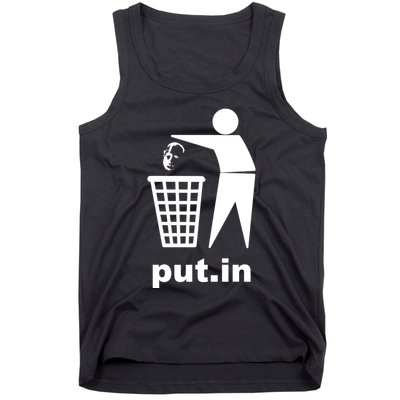 Putin Trash Funny Tank Top