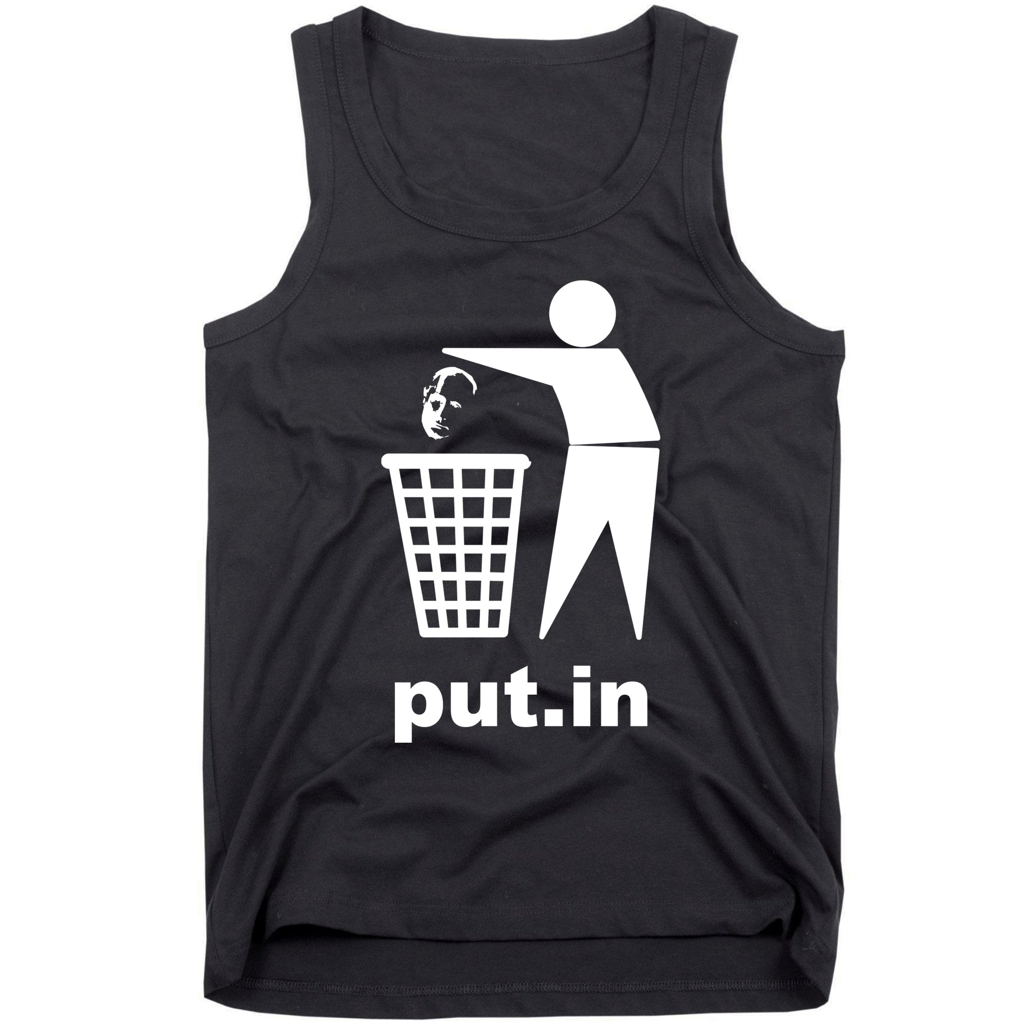 Putin Trash Funny Tank Top