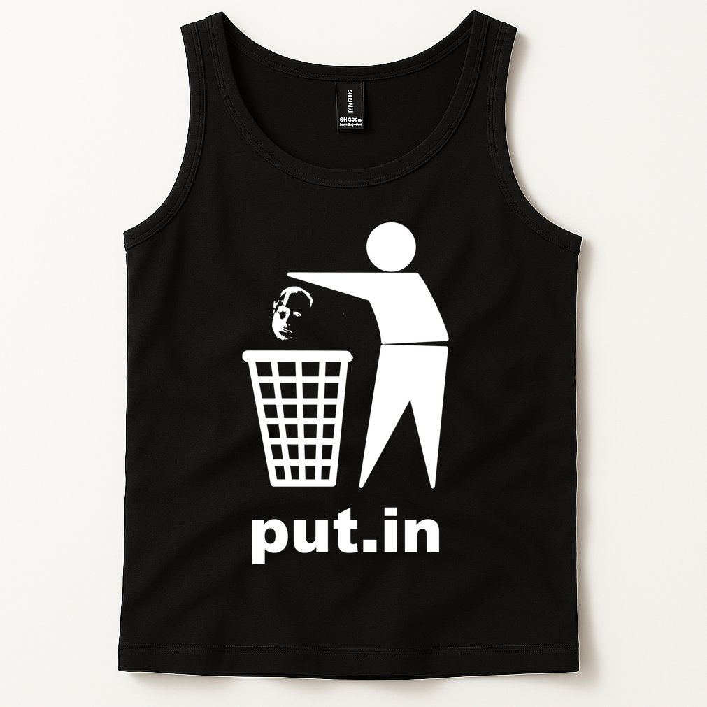Putin Trash Funny Tank Top