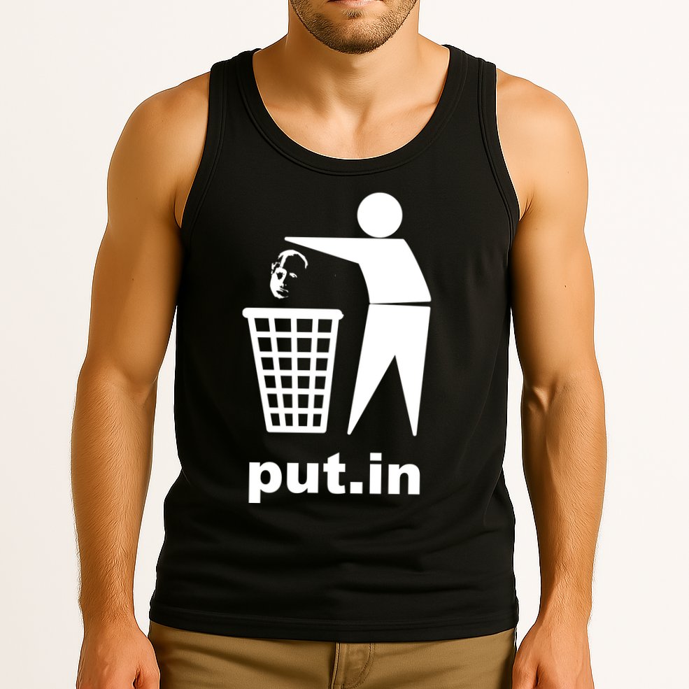 Putin Trash Funny Tank Top