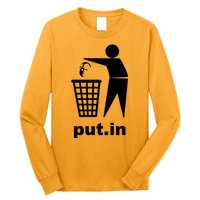 Putin Trash Funny Long Sleeve Shirt