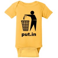Putin Trash Funny Baby Bodysuit