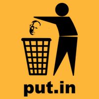 Putin Trash Funny Golf Towel