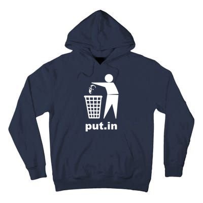 Putin Trash Funny Tall Hoodie