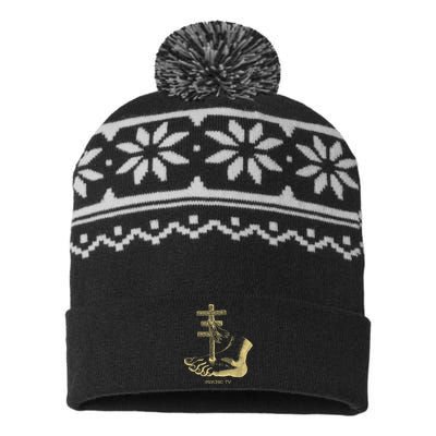 Psychic Tv Fan Art USA-Made Snowflake Beanie