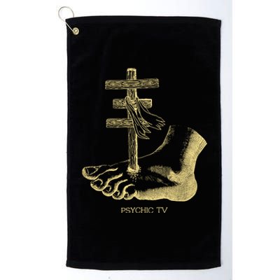 Psychic Tv Fan Art Platinum Collection Golf Towel