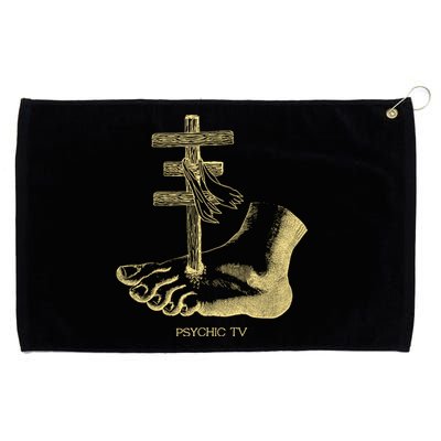 Psychic Tv Fan Art Grommeted Golf Towel