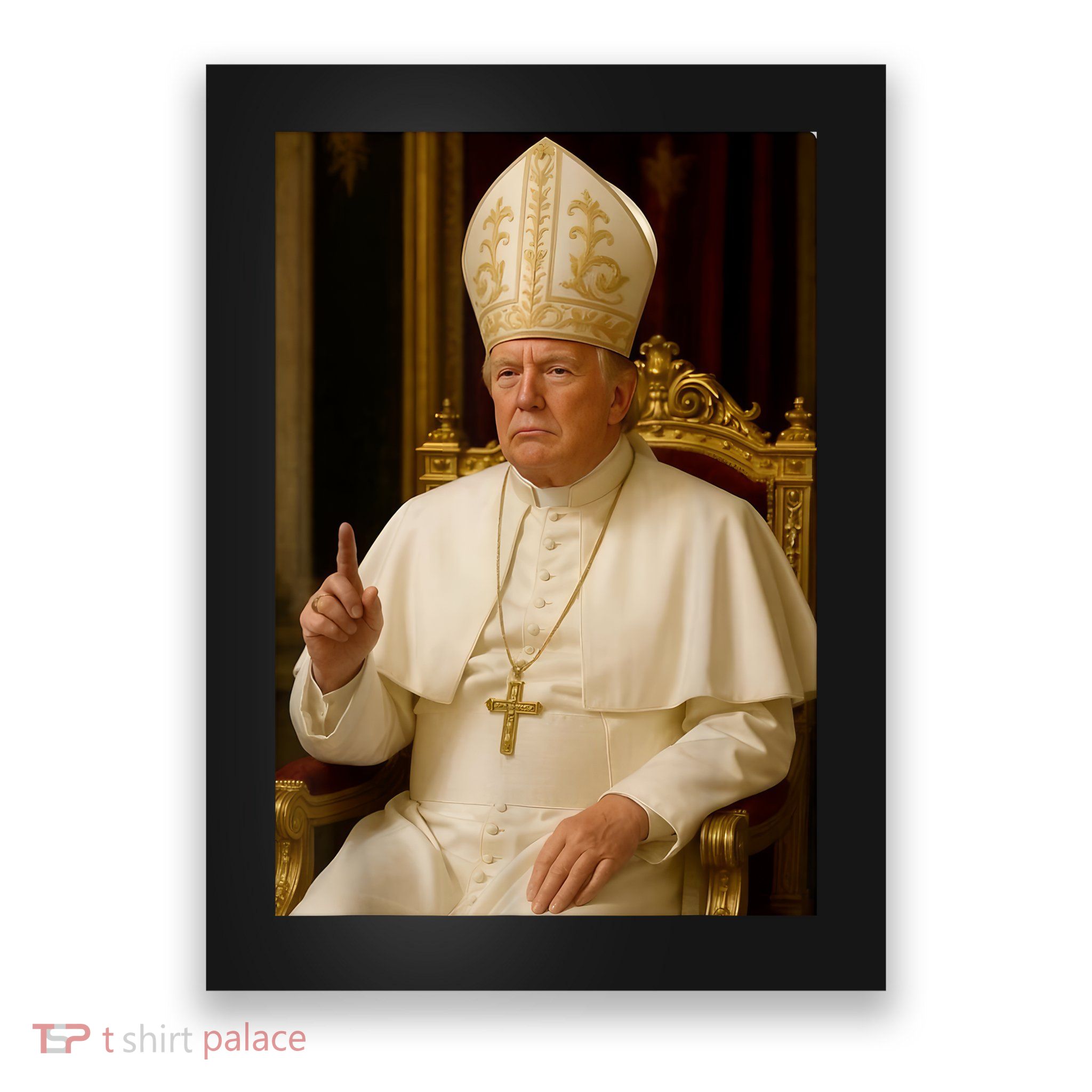 Pope Trump Funny President Trump Wants To Be The Next Pope Poster