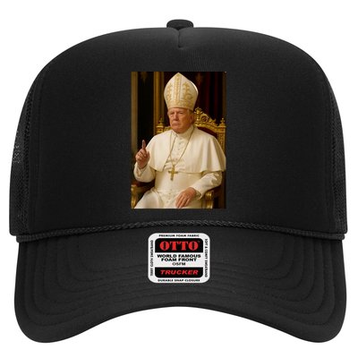 Pope Trump Funny President Trump Wants To Be The Next Pope Trucker Hat